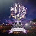 the album cover for Aerosmith - Rocks Donington 2014 [3LP/DVD] [Limited Edition]