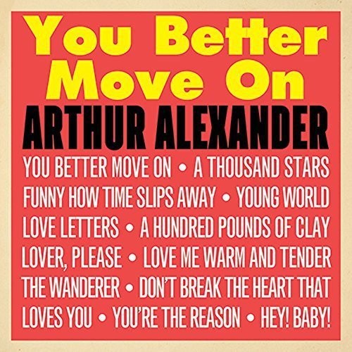the album cover for Alexander Arthur - You Better Move On (Uk)