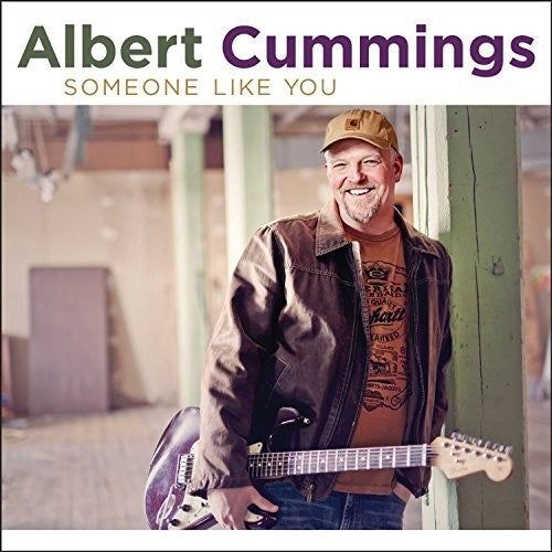 the album cover for Albert Cummings - Someone Like You