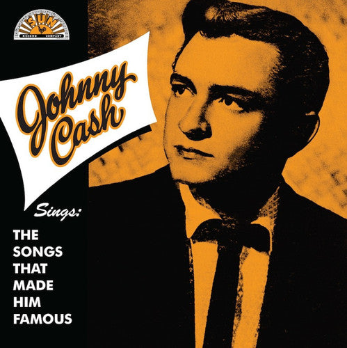 the album cover for Johnny Cash - Sings The Songs That Made Him Famous [LP]