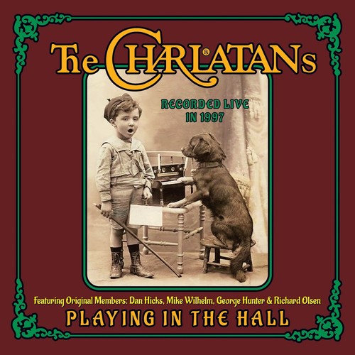 the album cover for The Charlatans UK - Playing in the Hall
