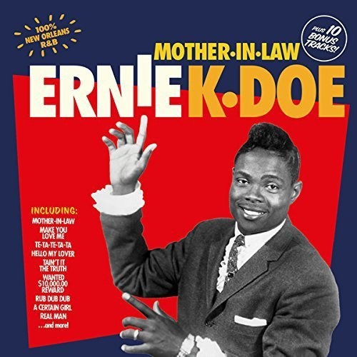 the album cover for K-Ernie Doe - Mother In Law