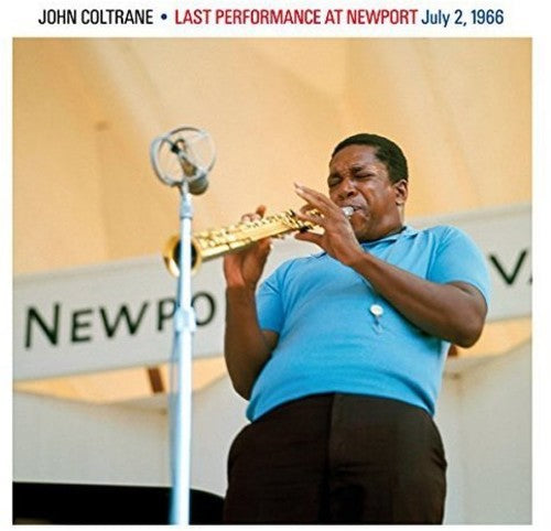 the album cover for John Coltrane - Last Performance at Newport 1966