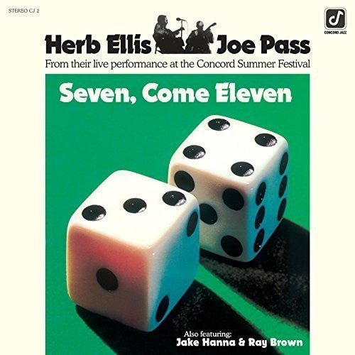 the album cover for Herb Ellis / Pass,Joe - Seven Come Eleven