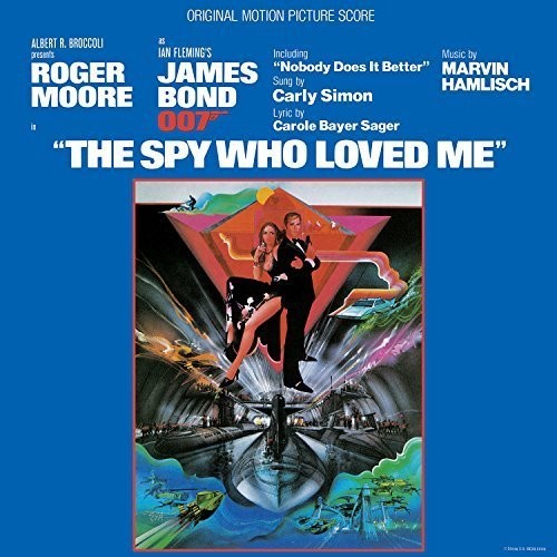 the album cover for James Bond [Movie] - The Spy Who Loved Me [Vinyl Soundtrack]