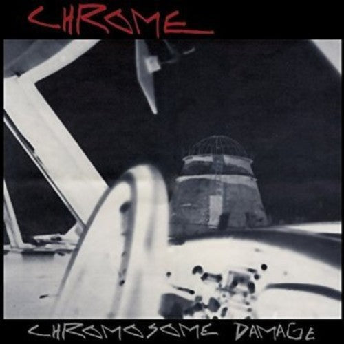 the album cover for Chrome - Chromosome Damage - Live in Italy 1981