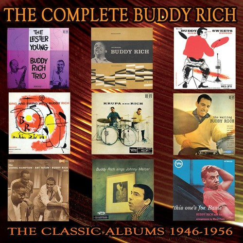 the album cover for Buddy Rich - Complete Buddy Rich: 1946-1956