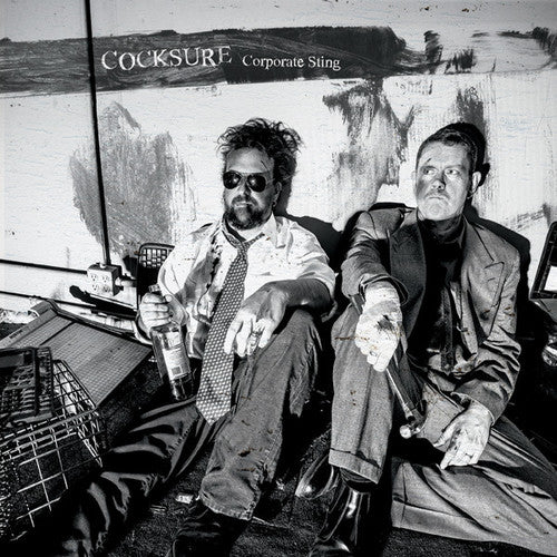 the album cover for Cocksure - Corporate Sting