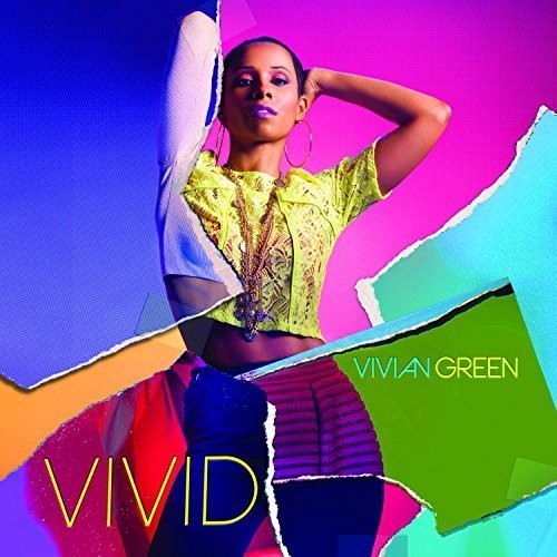the album cover for Vivian Green - Vivid