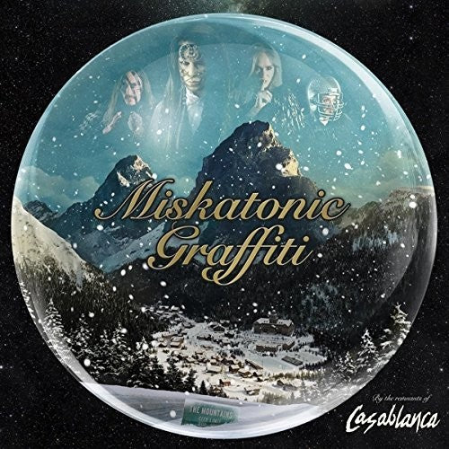 the album cover for Casablanca - Miskatonic Grafitti