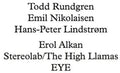 the album cover for Todd Rundgren / Nikolaisen,Emil / Lindstrom,Hans - Runddans Remixed