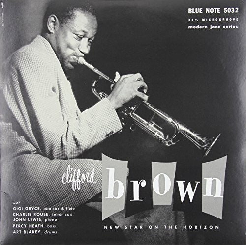 the album cover for Clifford Brown - New Star On The Horizon [10 Inch Vinyl]