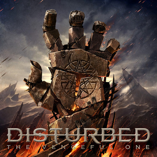 the album cover for Disturbed - The Vengeful One [CD Single]