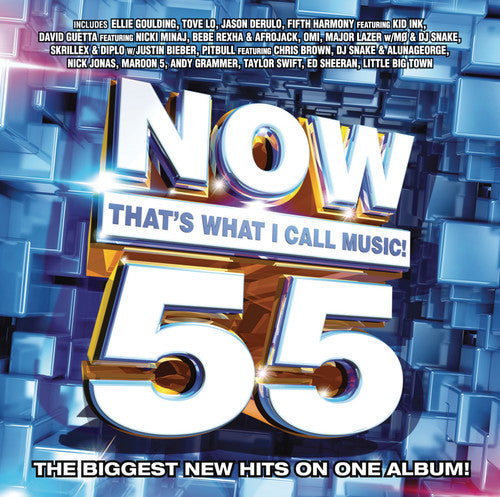 the album cover for Now That's What I Call Music! - Now 55: That's What I Call Music