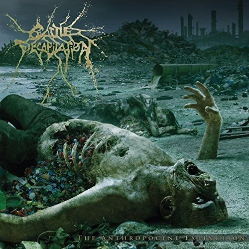 the album cover for Cattle Decapitation - The Anthropocene Extinction