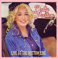 the album cover for Dolly Parton - Live at the Bottom Line