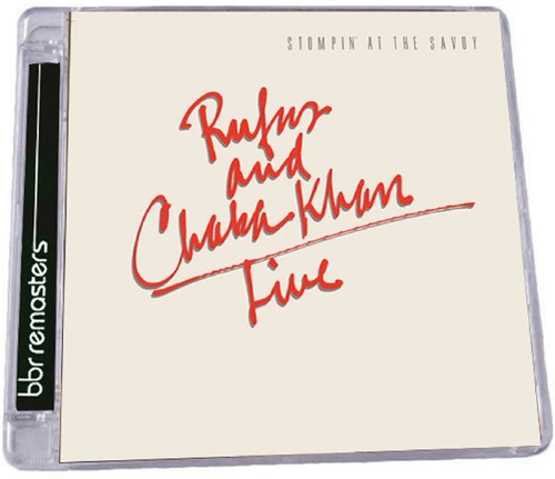 the album cover for Rufus & Chaka Khan - Live: Stompin at the Savoy