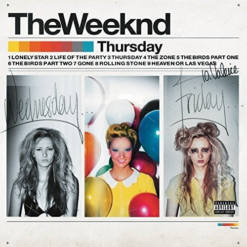 the album cover for The Weeknd - Thursday
