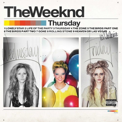 the album cover for The Weeknd - Thursday [LP]
