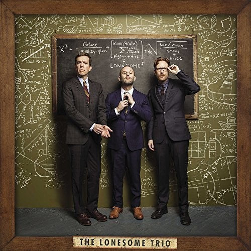 the album cover for The Lonesome Trio - The Lonesome Trio [Vinyl]