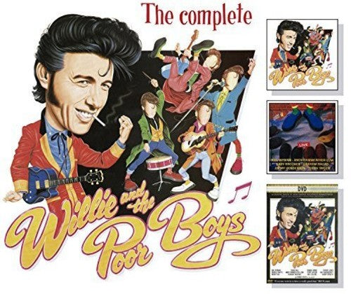 the album cover for Willie & Poor Boys - Willie & The Poor Boys & Live & One Night Only