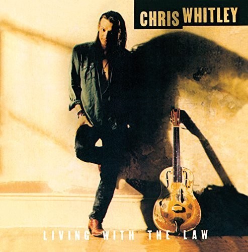 the album cover for Chris Whitley - Living with the Law