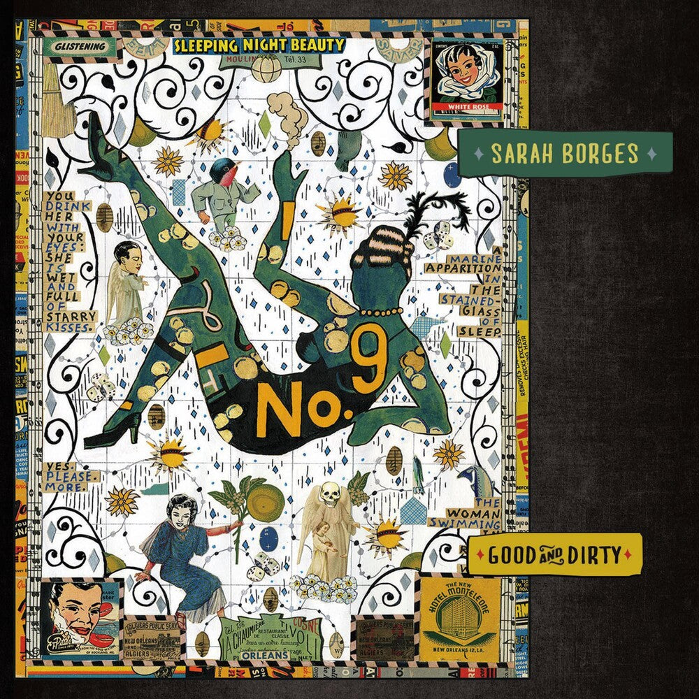 the album cover for Sarah Borges - Good and Dirty