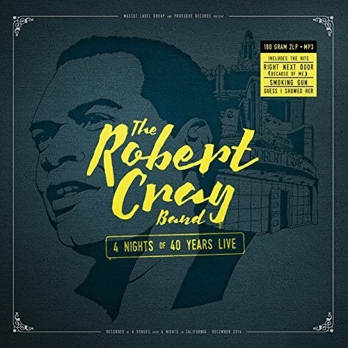 the album cover for Robert Cray - 4 Nights Of 40 Years Live [Vinyl]