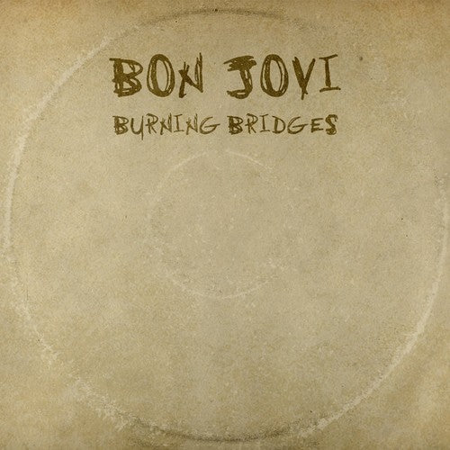 the album cover for Bon Jovi - Burning Bridges