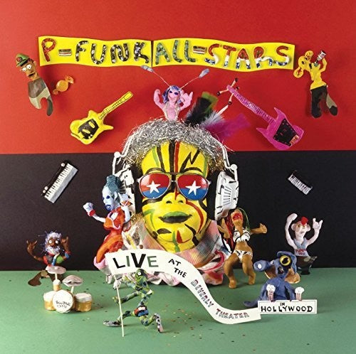 the album cover for P-Funk All-Stars - Live at the Beverly Theater