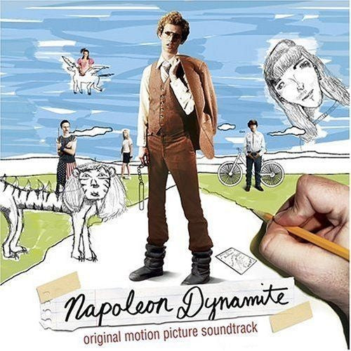the album cover for Napoleon Dynamite - Napoleon Dynamite [Limited Edition Collector's Edition White Vinyl Soundtrack]