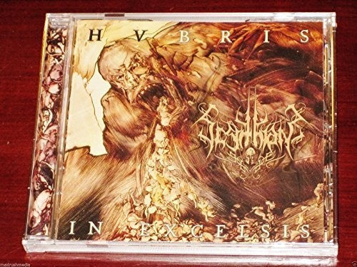 the album cover for Scythian - Hubris in Excelsis