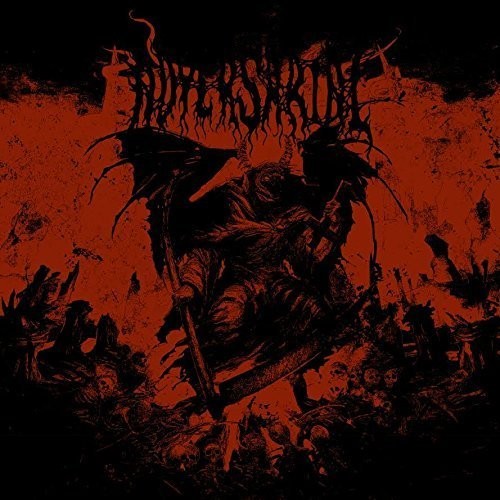 the album cover for Adversarial - Death, Endless Nothing and The Black Knife Of Nihilism