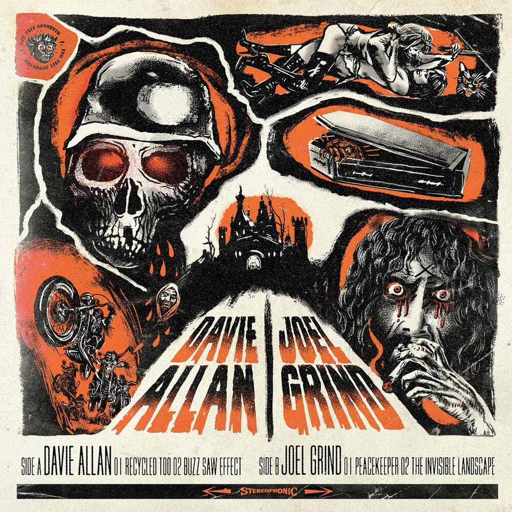 the album cover for Davie Allan / Grind,Joel - Davie Allan / Joel Grind [Limited Edition]