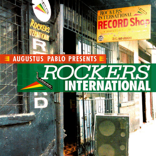 the album cover for Augustus Pablo - Presents Rockers International [Digipak]