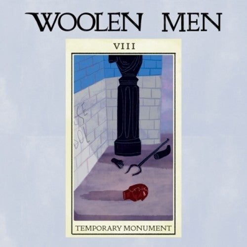 the album cover for Woolen Men - Temporary Monument