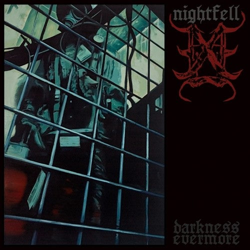 the album cover for Nightfell - Darkness Evermore