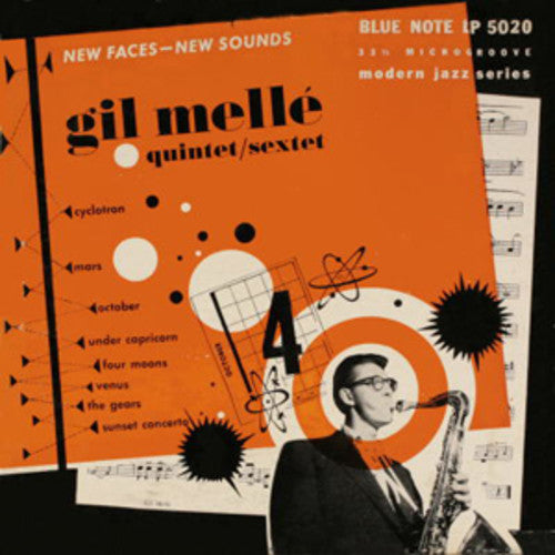 the album cover for Gil Melle - New Faces - New Sounds [10 Inch Vinyl]