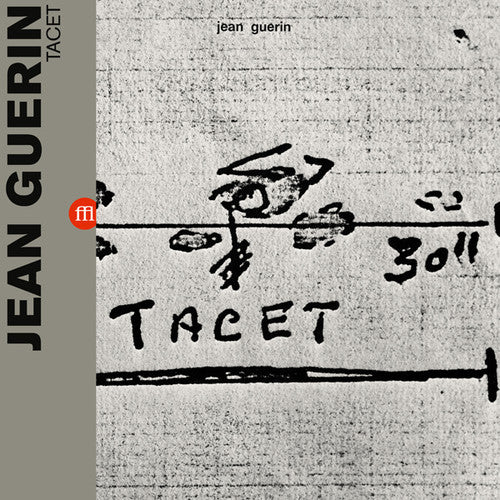the album cover for Jean Guerin - Tacet
