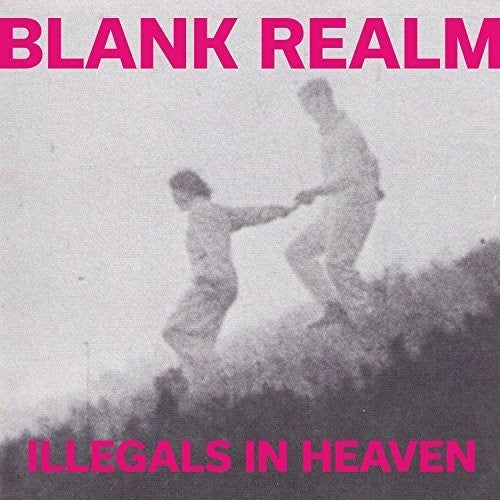 the album cover for Blank Realm - Illegals in Heaven