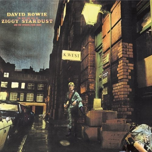 the album cover for David Bowie - Rise & Fall of Ziggy Stardust & the Spider from Mars