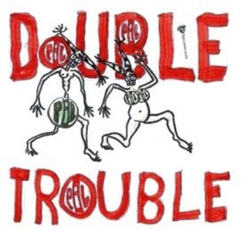 the album cover for Public Image Ltd. - Double Trouble [10 Inch Vinyl Single]