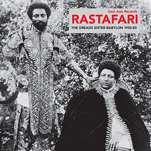 the album cover for Soul Jazz Records Presents - Rastafari: The Dreads Enter Babylon 1955-83 [With Booklet]
