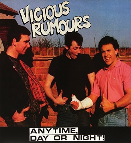 the album cover for Vicious Rumours - Anytime Day or Night