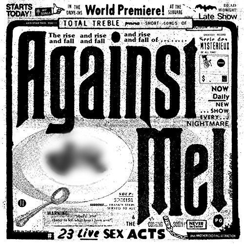 the album cover for Against Me! - 23 Live Sex Acts [Clear Vinyl]