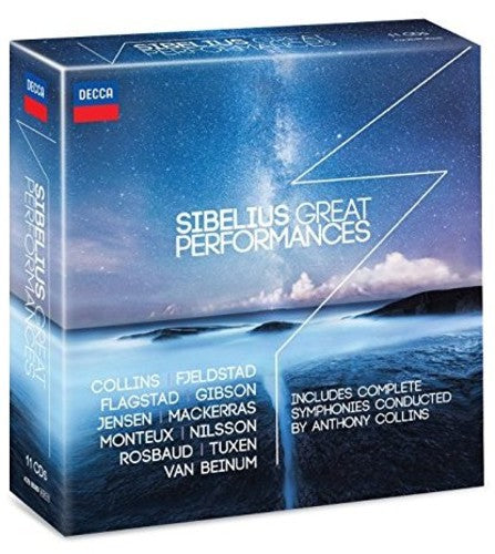 the album cover for Classic Sibelius Performances / Various Uk - Sibelius: Great Performances