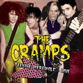 the album cover for Cramps - Teenage Werewolf... Live
