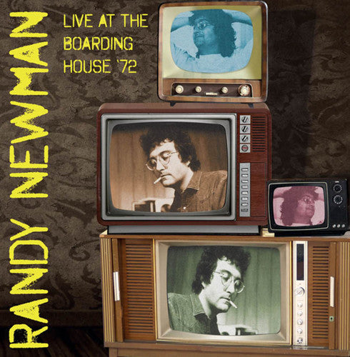 the album cover for Randy Newman - Live at the Boarding House '72