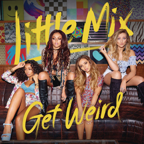 the album cover for Little Mix - Get Weird