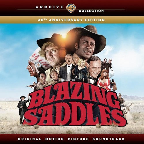the album cover for Brooks, Mel / Morris, John - Blazing Saddles / O.S.T. (Blk) [Limited Edition] [180 Gram]